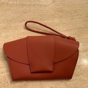 NWT Anthropologie Vegan Leather Wristlet